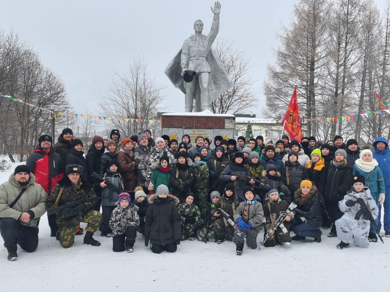 Коммунисты Тюмени приняли участие в организации марш-броска, посвящённого окончанию контрнаступления советских войск под Москвой