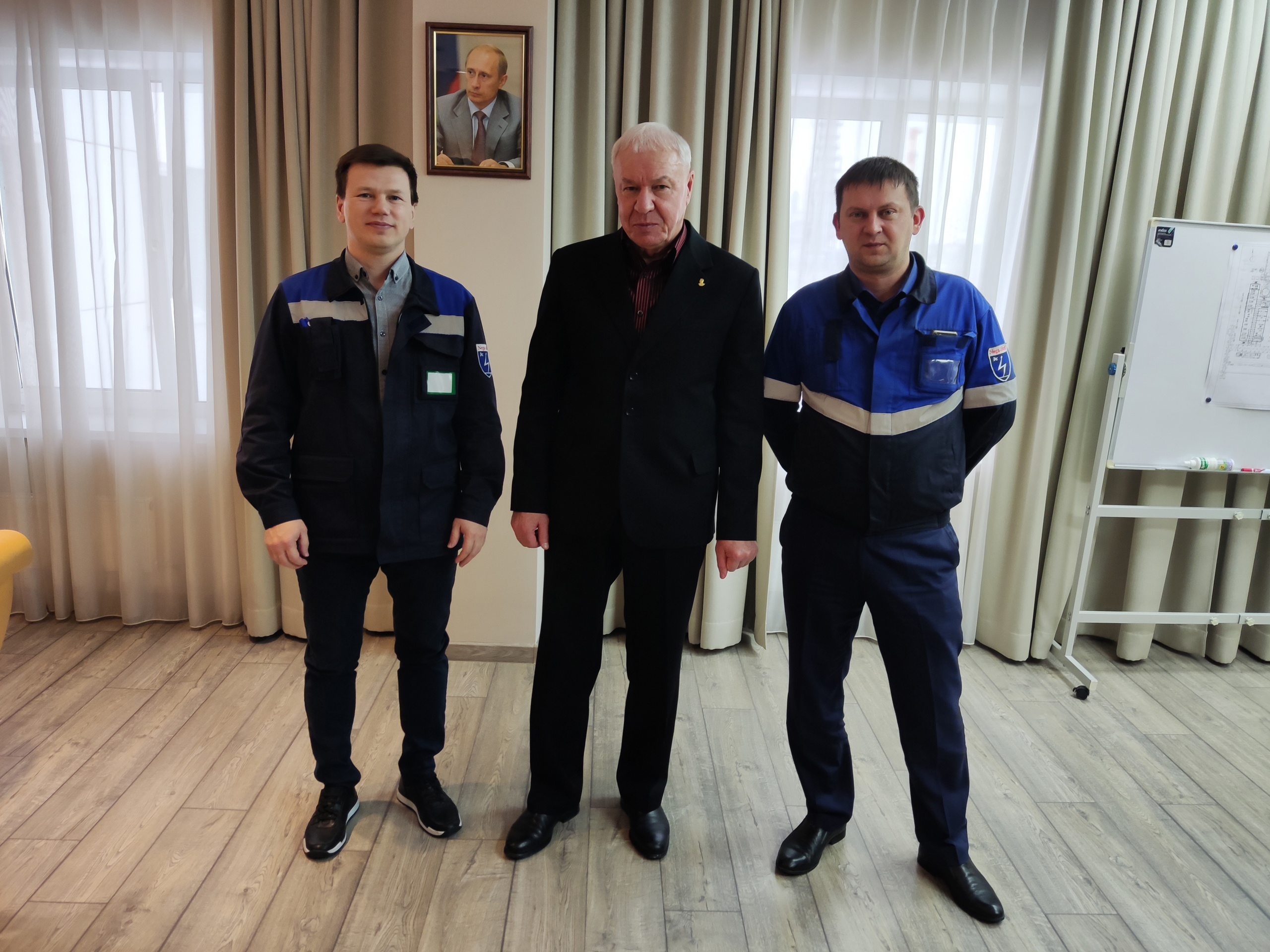 Тюменский НПЗ (Антипинский НПЗ) посетил депутат Государственной Думы Соболев В.И.
