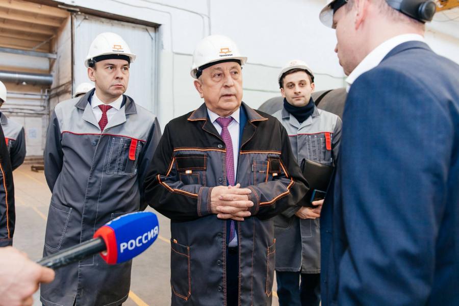
                        Кандидат в Президенты Российской Федерации Н.М. Харитонов побывал на оренбургском предприятии 