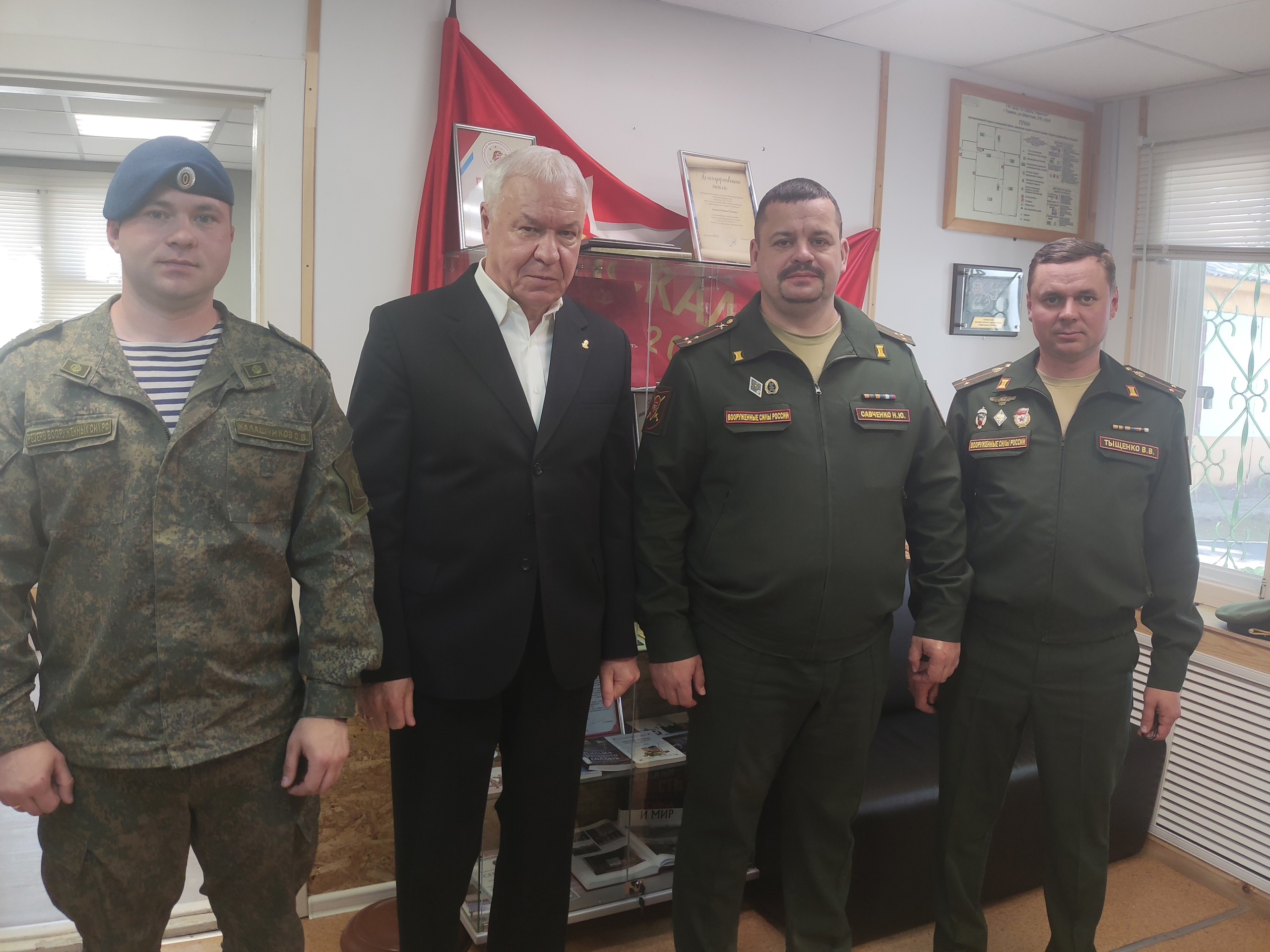 
                        Депутат Соболев посетил 