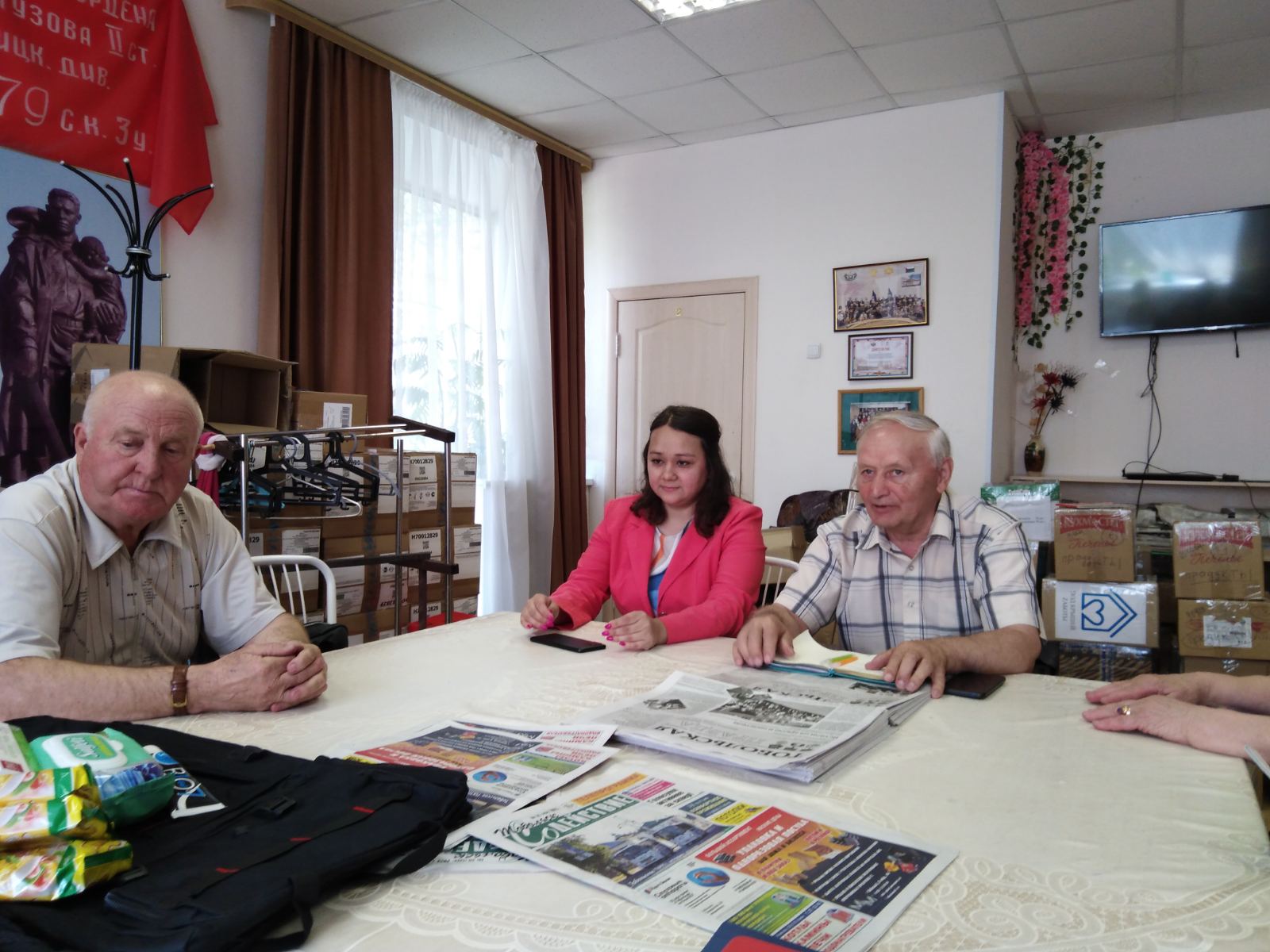Регина Юхневич встретилась с активом Тобольского совета ветеранов