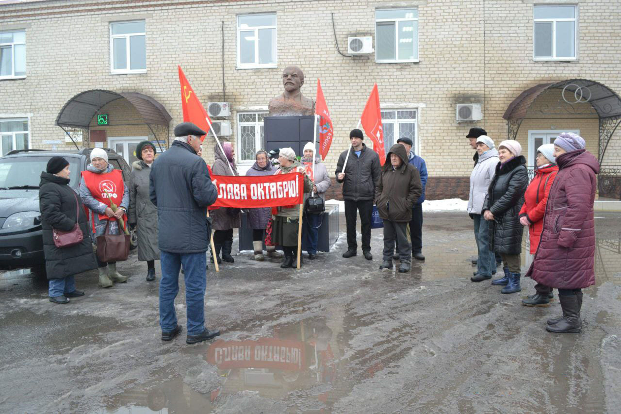 В Бердюжском районе отметили 108-ю годовщину Великого Октября