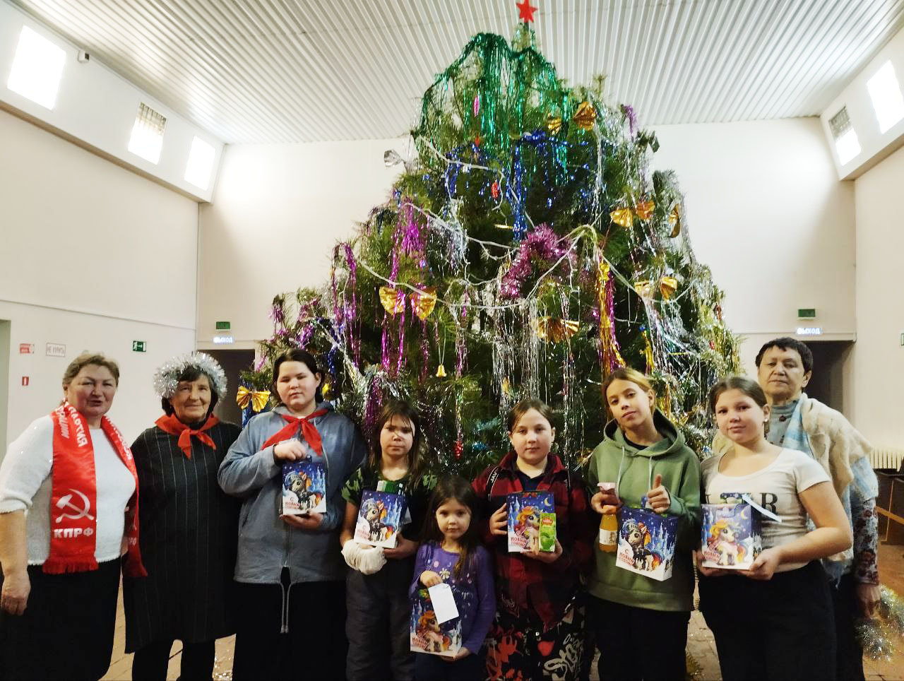 Исетские пионеры почтили память В.И. Ленина