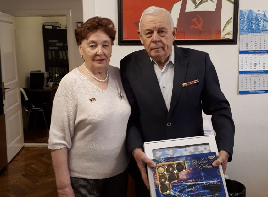 Первому руководителю Тюменского обкома КПРФ В.С. Чертищеву исполнилось 85 лет