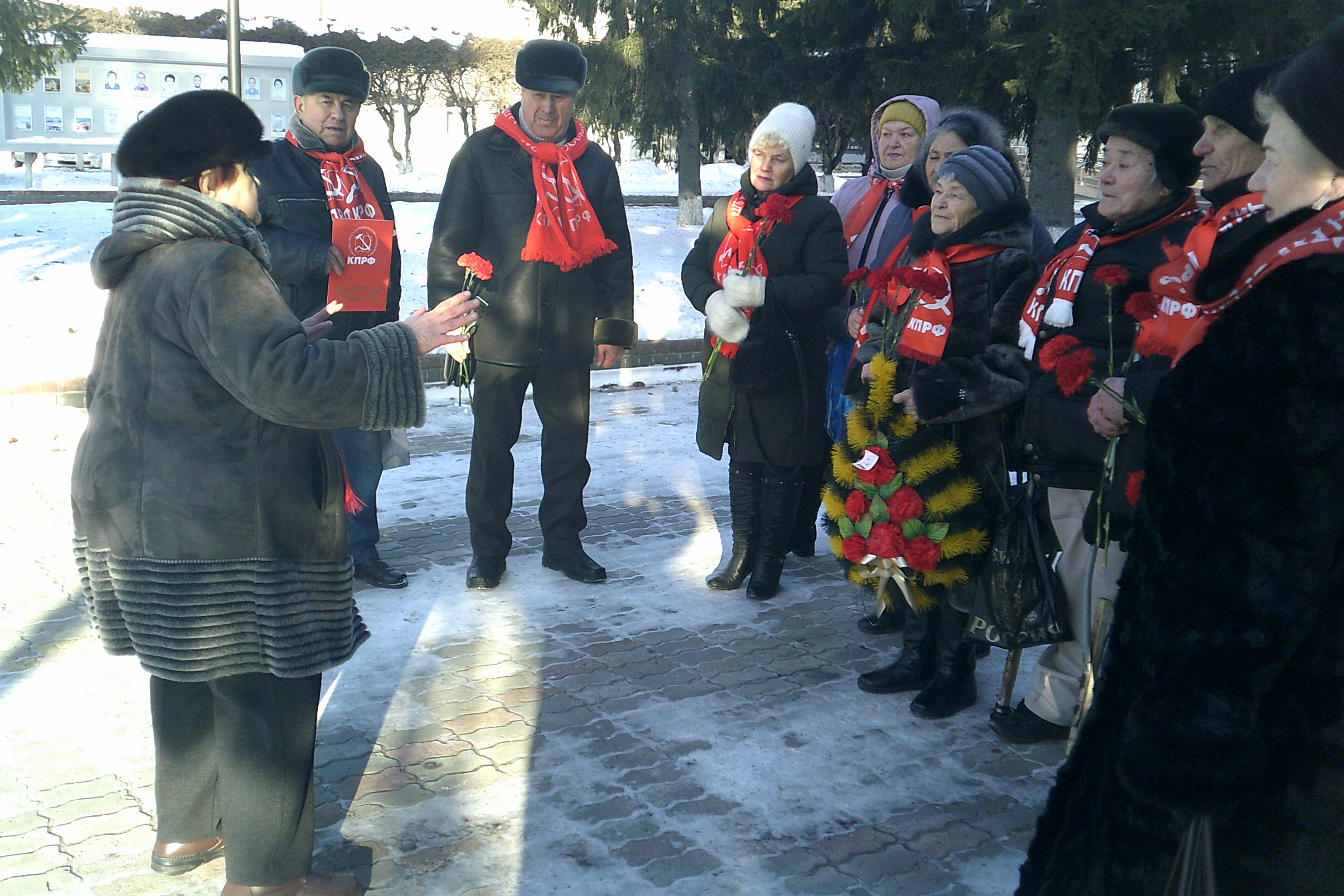 День памяти Ленина в г. Ялуторовске