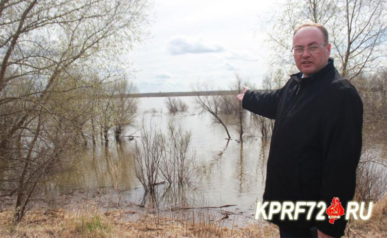 Юрий Юхневич: Необходимо принять срочные меры по укреплению дамбы в Сумкино