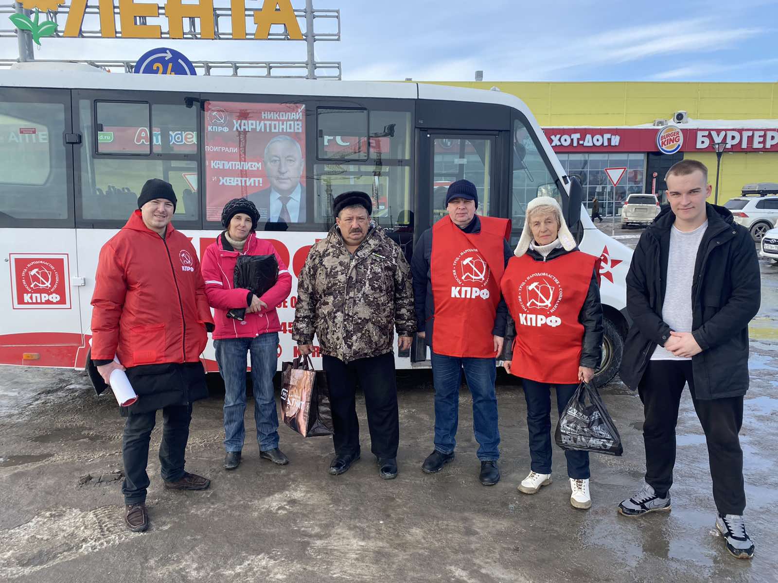 Агитационные десанты в Тюменской области